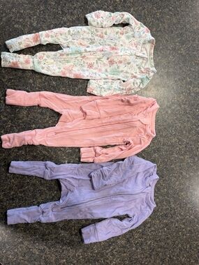 Carters PREEMIE 2-Way Zip PurelySoft Sleep & Play Pajama